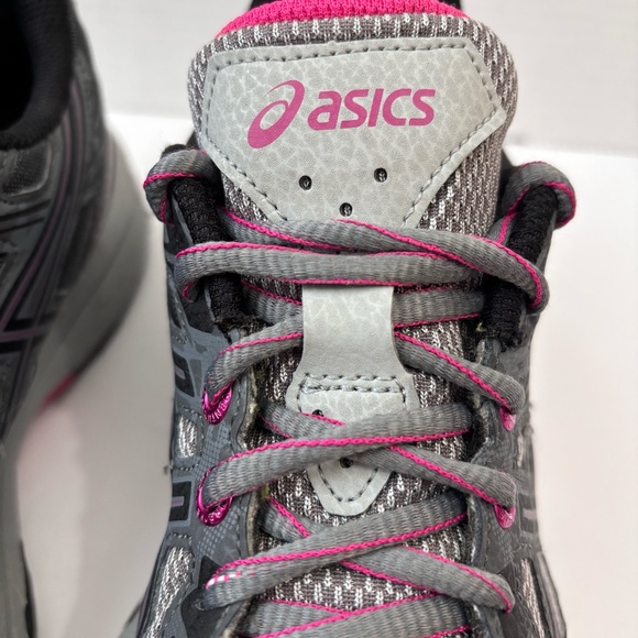 Asics Gel Venture 6 Women's Running Shoe SZ 8.5 Gray Pink - Picture 6 of 12